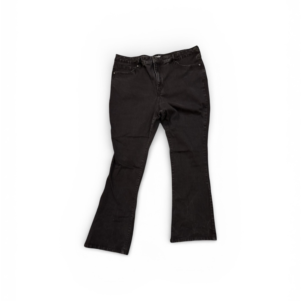 Terra & Sky Black Gray Bootcut Jeans